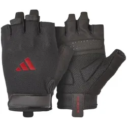 Рукавички для тренінгу Adidas Essential Adjustable Gloves розмір L, чорно-зелені