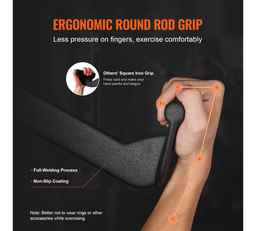 Ручки для верхньої тяги VEVOR TSJC-1, 2, 3, 5#, TSZW-4#