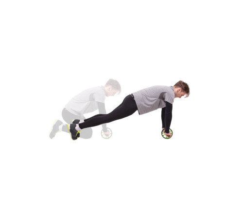 Ролик для тренувань inSPORTline Ab Roller AR200 Ролик для тренувань inSPORTline Ab Roller AR200