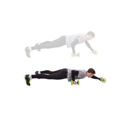 Ролик подвійний inSPORTline AB Roller Double Ролик подвійний inSPORTline AB Roller Double