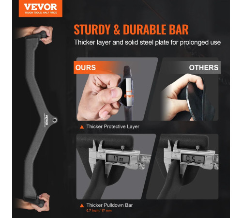 Ручка для верхньої тяги VEVOR TSJC-5#