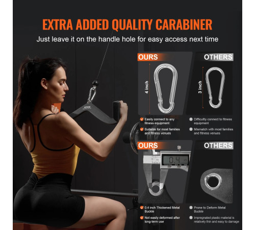 Набір ручок для верхньої тяги VEVOR TSJC-1