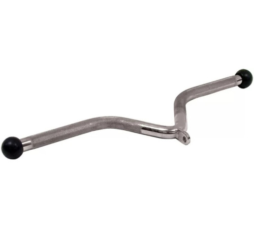 Ручка для верхньої тяги York Fitness V подібна на трицепс, хром