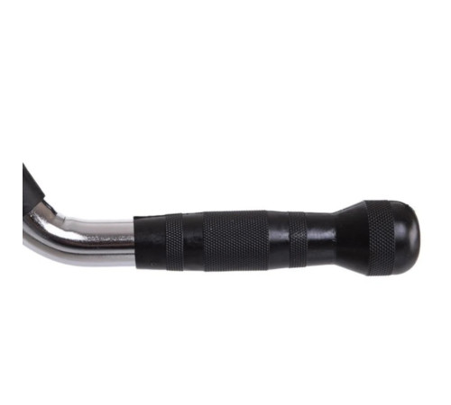 Ручка для тяги York Fitness V-подібна багатофункціональна з гумовими рукоятками, хром