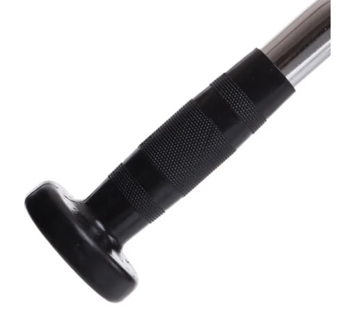 Ручка для тяги York Fitness V-подібна на трицепс з гумовими рукоятками, хром