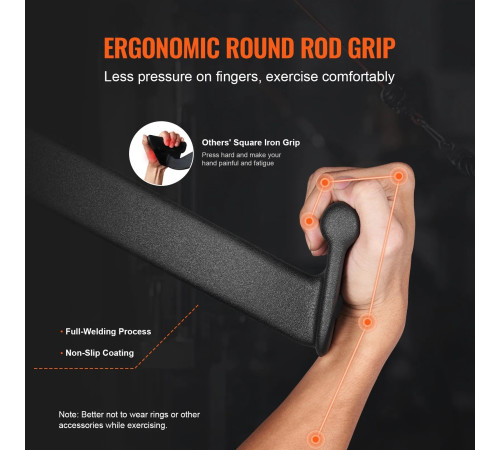 Ручка для верхньої тяги VEVOR TSZW-6#