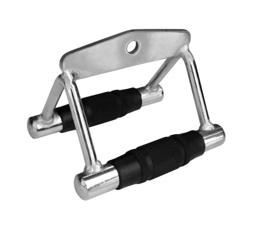 Ручка для тяги York Fitness з паралельним вузьким хватом, хром