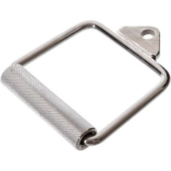 Ручка для тяги York Fitness одинарна на дельту/біцепс, хром