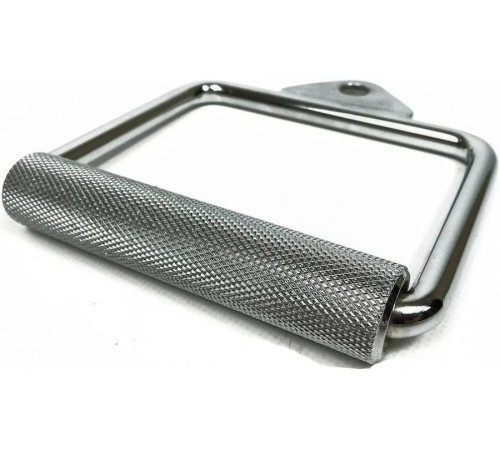 Ручка для тяги York Fitness одинарна на дельту/біцепс, хром