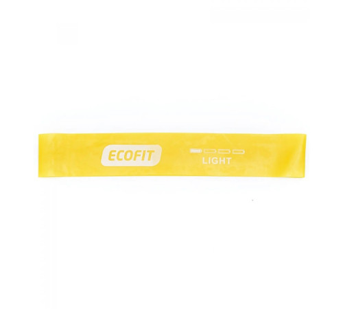 Стрічка для вправ Ecofit MD1319, жовта