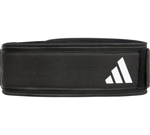 Пояс для важкої атлетики Adidas Essential Weightlifting Belt 72,4 - 85 см, чорний S