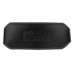 Пояс для бодібілдингу шкіряний Power System PS-3030 Elite Edition - чорний/ розмір S