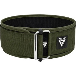 Пояс для бодібілдингу RDX RX1 Weight Lifting Belt - зелений/ розмір XL