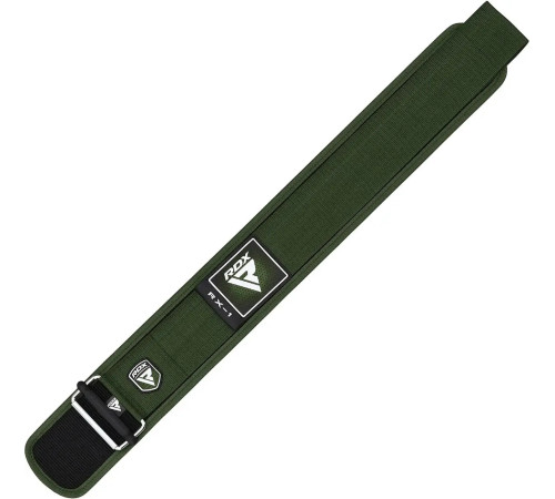 Пояс для бодібілдингу RDX RX1 Weight Lifting Belt - зелений/ розмір XL