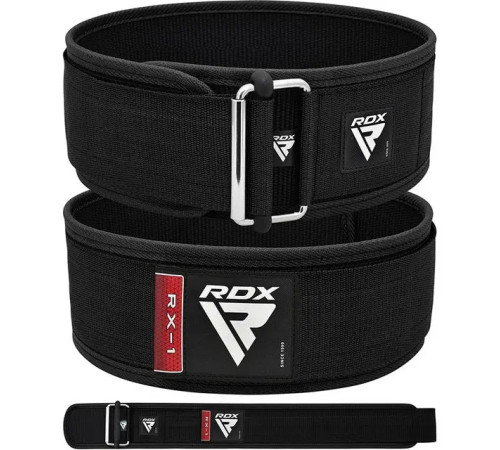 Пояс для бодібілдингу RDX RX1 - чорний/ розмір L