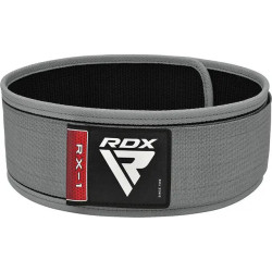Пояс для бодібілдингу RDX RX1 - сірий/ розмір S