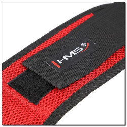 Пояс для бодібілдингу PA3449 HMS – чорно-червоний/розмір М