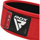 Пояс для бодібілдингу RDX RX1 - червоний/ розмір L