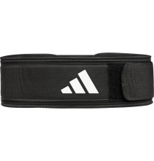 Пояс для важкої атлетики Adidas Essential Weightlifting Belt M 82,5-92 см, чорний