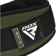 Пояс для бодібілдингу неопреновий RDX RX3 EVA Curve - зелений/ розмір XL