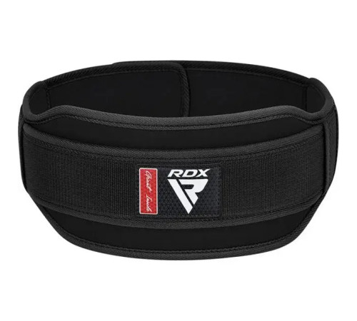 Пояс для бодібілдингу неопреновий RDX RX5 Double - чорний/ розмір S
