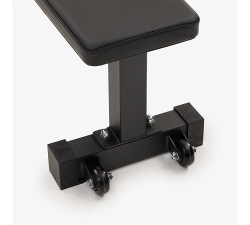 Лавка плоска Nike Rolling Weight Bench з гантелями Kettler HOI Vario 220