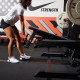 Лавка плоска Nike Rolling Weight Bench з гантелями Kettler HOI Vario 220