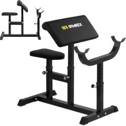 Gymrex Bench Тренажерна лава для вправ на біцепс до 120 кг