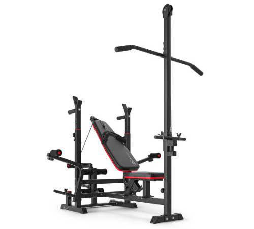 Лава Hop-Sport HS-1075 Pro зі штангою та гантелями Premium 75 кг