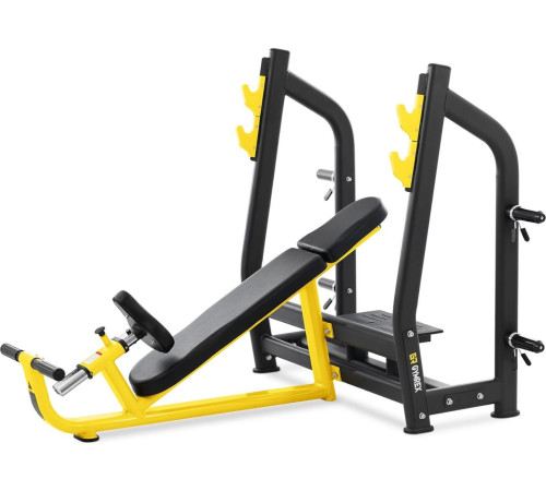 Тренувальна лава Gymrex чорно-жовта Тренувальна лава Gymrex чорно-жовта