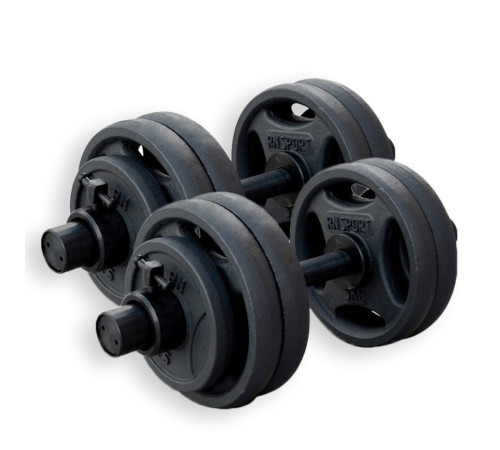 Лава для жиму RN-Sport Black Rock + Гантелі олімпійські RN-Sport по 31 кг металеві Лава для жиму RN-Sport Black Rock + Гантелі олімпійські RN-Sport по 31 кг металеві