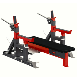 Горизонтальна лава для жиму з механічними домкратами (Трансформер змагальний)