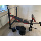Лава для жиму RN-Sport ReadMeBlack + 4 грифи, 100 кг дисків