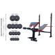 Лава для жиму RN-Sport ReadMeBlack + 4 грифи, 100 кг дисків