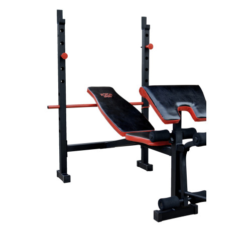 Лава для жиму RN-Sport ReadMeBlack + 4 грифи, 100 кг дисків