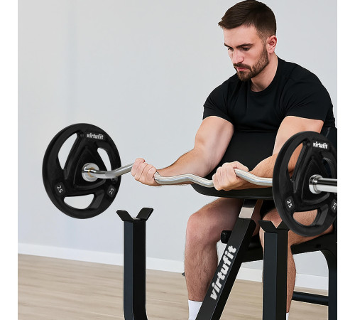 Парта Скотта з підставкою для штанги VIRTUFIT
