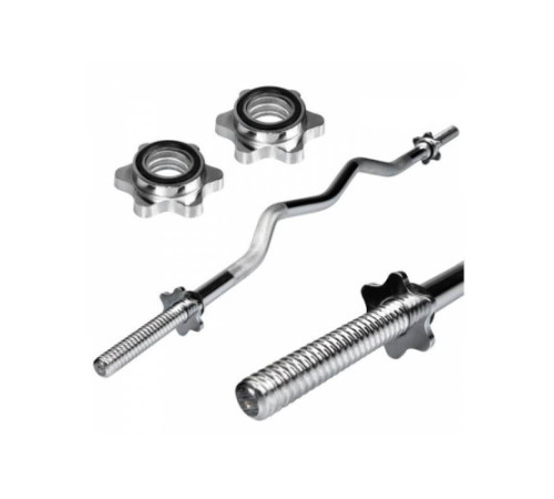Лава Hop-Sport HS-1075 Pro зі штангою та гантелями Elitum Titan 68 кг