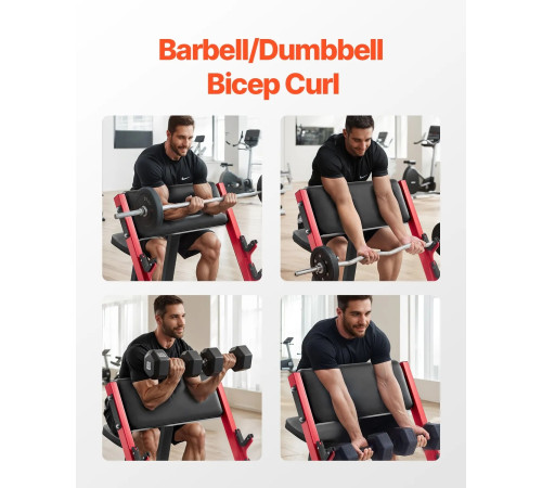 Багатофункціональна тренажерна лава VEVOR