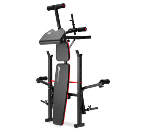 Лава Hop-Sport HS-1055 Pro зі штангою та гантелями Premium 38 кг