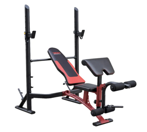 Лавка для жиму York Fitness ASPIRE 320 з стійкою для штанги та партою Скотта Лавка для жиму York Fitness ASPIRE 320 з стійкою для штанги та партою Скотта