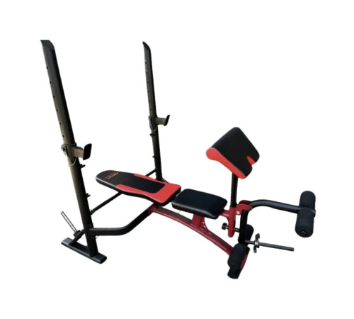 Лавка для жиму York Fitness ASPIRE 320 з стійкою для штанги та партою Скотта Лавка для жиму York Fitness ASPIRE 320 з стійкою для штанги та партою Скотта