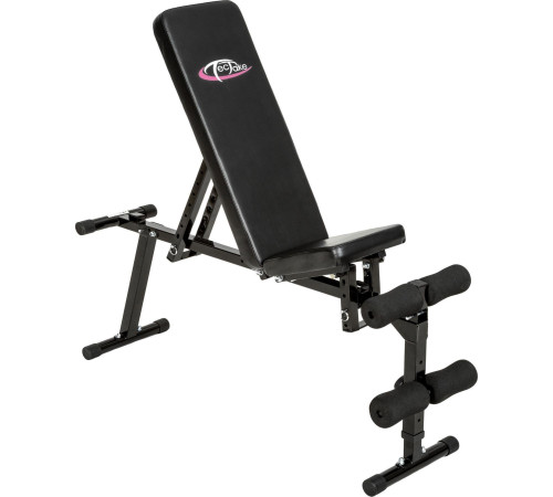 Лава Tectake Folding training bench bench - чорна Лава Tectake Folding training bench bench - чорна