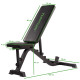 Лава регульована Tunturi Utility Bench UB40 з гантелями 3 в 1 Tunturi BAR 20 кг