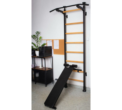 Тренажерна лава BenchK, чорний матовий, B510 Тренажерна лава BenchK, чорний матовий, B510