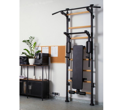 Тренажерна лава BenchK, чорний матовий, B510 Тренажерна лава BenchK, чорний матовий, B510
