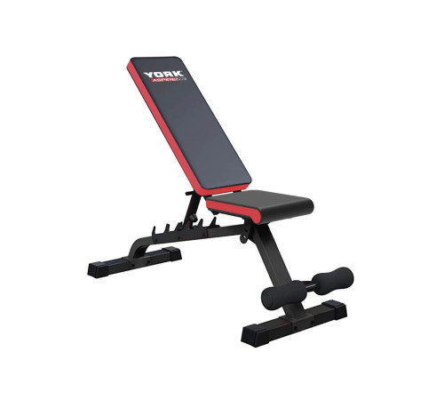 Лава York Fitness Aspire 280 FID з гантелями Besport PowerPro 2 х 13,5 кг