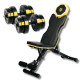 Лава Besport WB-002 з гантелями PowerPro 2 х 21 кг