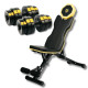 Лава Besport WB-002 з гантелями PowerPro 2 х 31 кг