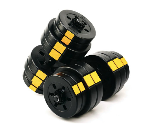 Лава York Fitness Aspire 280 FID з гантелями Besport PowerPro 2 х 31 кг
