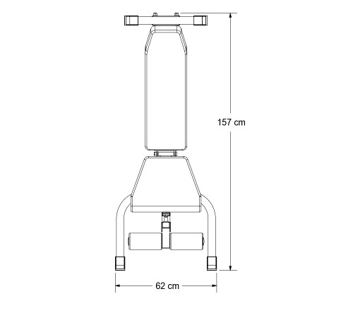 Регульована лавка для тренувань Body Craft F602 Регульована лавка для тренувань Body Craft F602